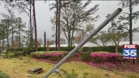 Video: Tornado crosses over FOX 35 Studios in Lake Mary, Florida