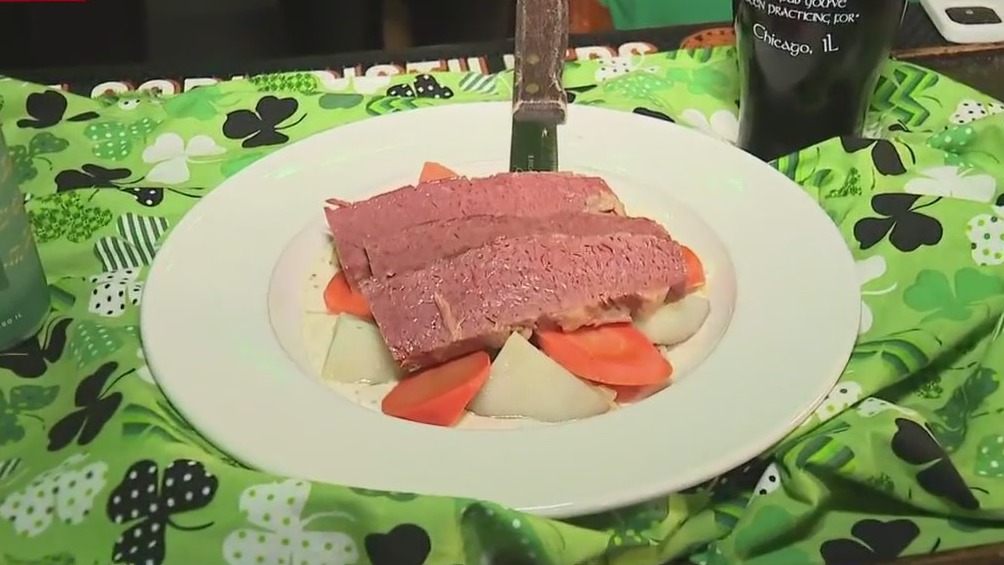 A look at Chief O'Neill's menu for St. Patrick's Day this weekend