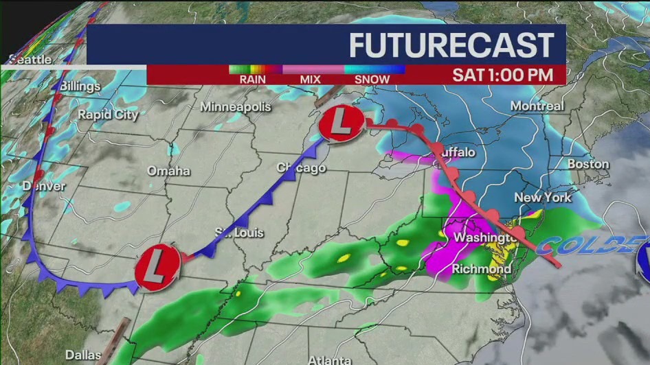 Weather: How much snow will NYC see this weekend?