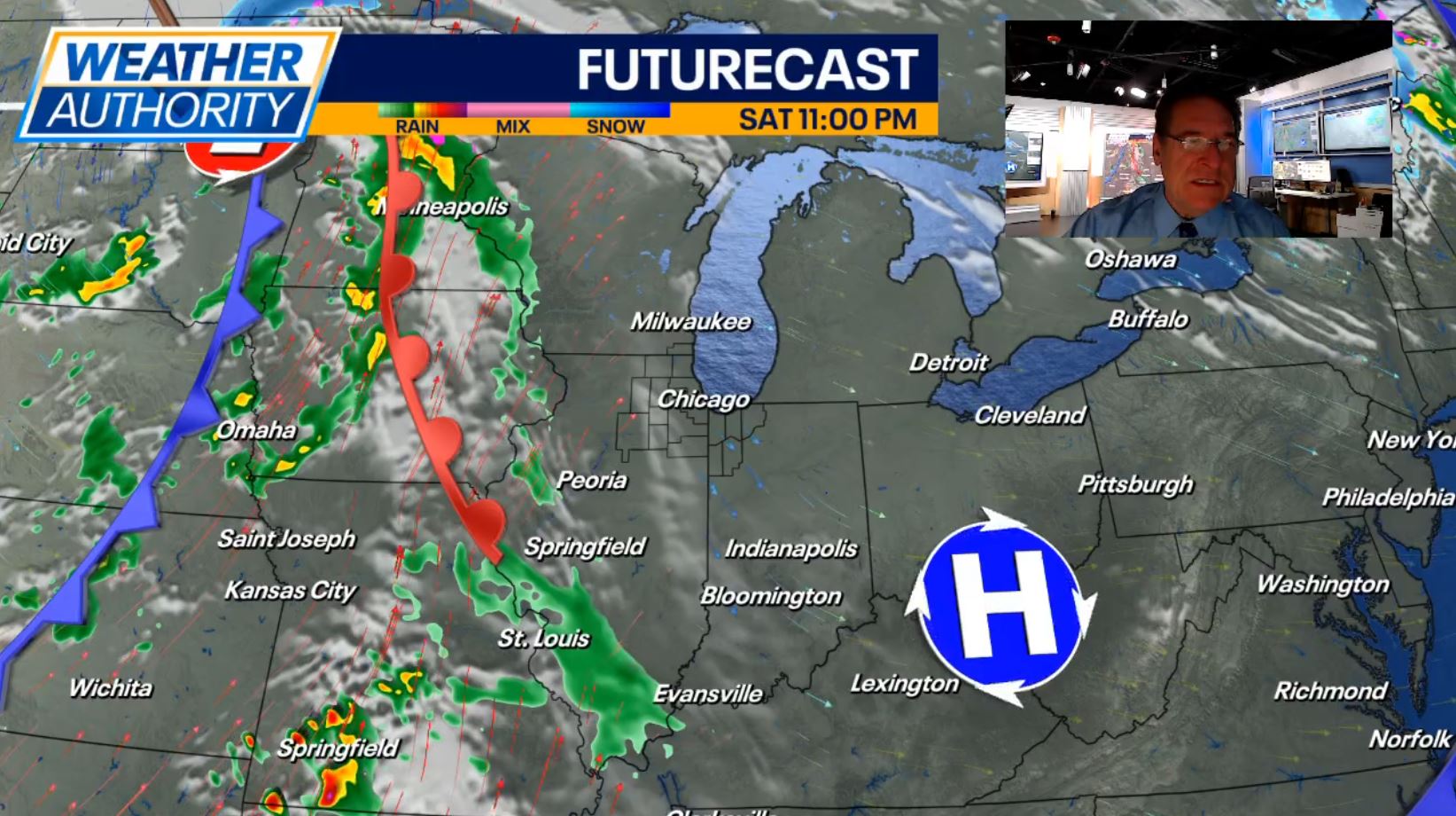 Chicago Weather: Sunshine to increase but rain is on the way