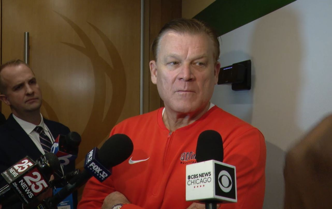 Brad Underwood talks Illinois basketball before NCAA Tournament opener vs. Xavier
