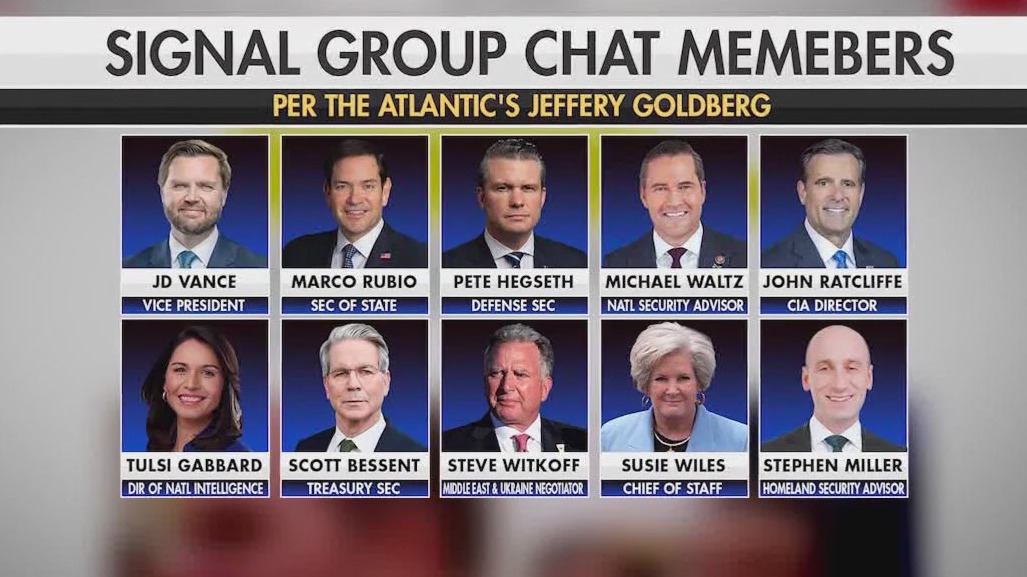 Trump admin intel leaders questioned over leak to journalist