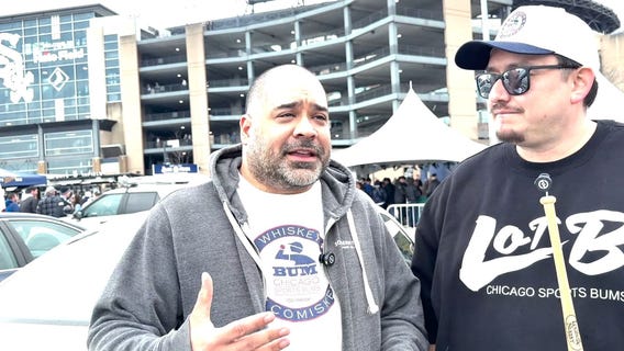White Sox fans take over Lot B for Opening Day