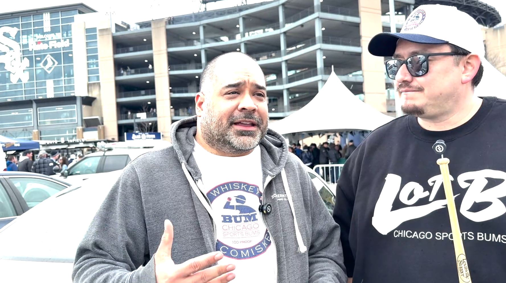 White Sox fans take over Lot B for Opening Day