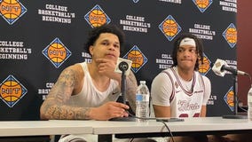 Jayden Dawson and Miles Rubin talk Loyola's win over Kent State