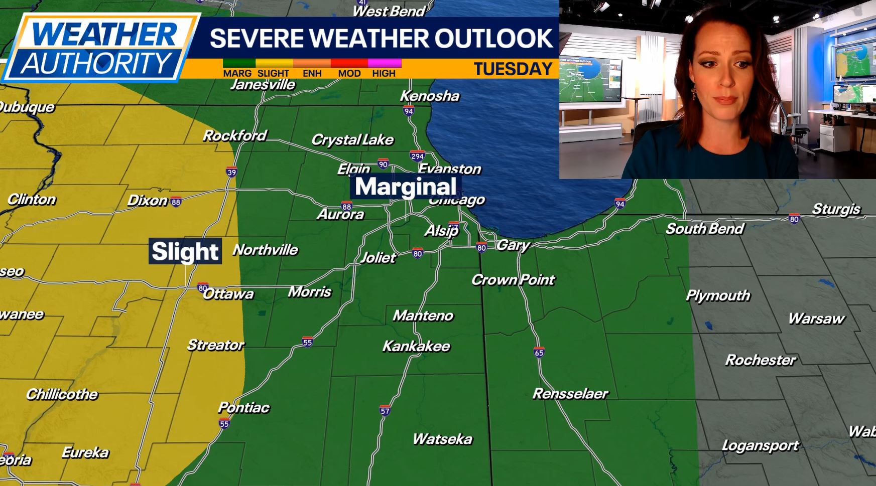 Chicago weather: Another round of severe storms possible this week