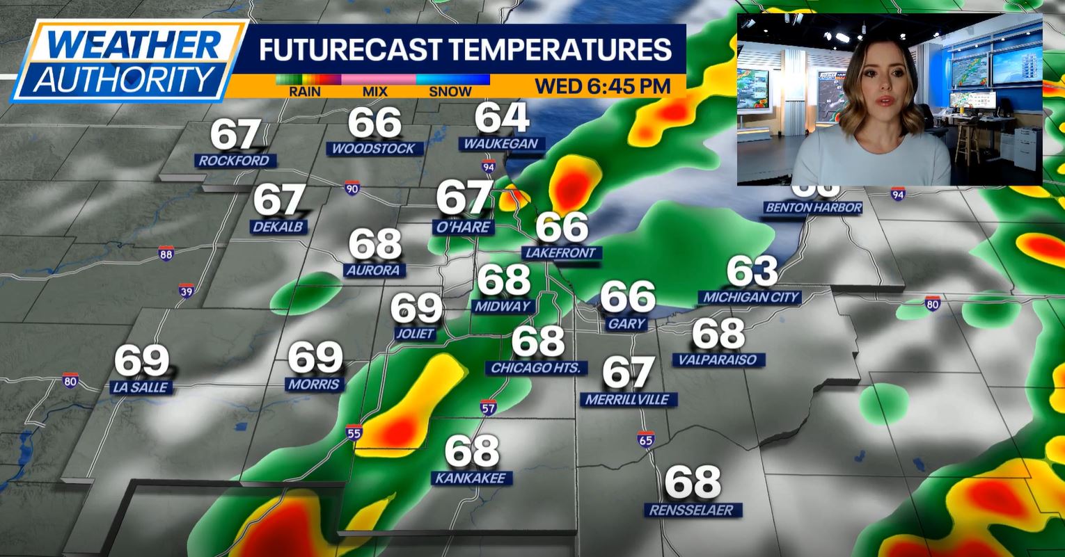 Chicago weather: Severe storms possible tonight and tomorrow