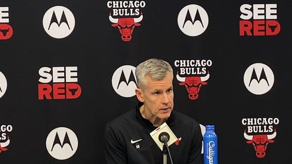 Billy Donovan talks after the Bulls clinch a third-straight Play-In berth