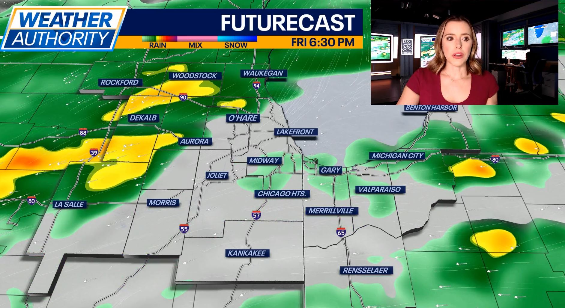 Chicago weather: Heavy rainfall possible Friday and Saturday