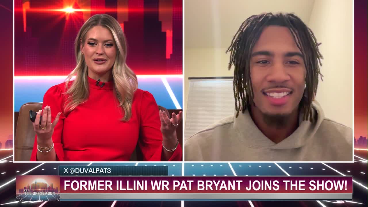 Former Illini WR Pat Bryant talks NFL Draft, Illinois’ biggest rival