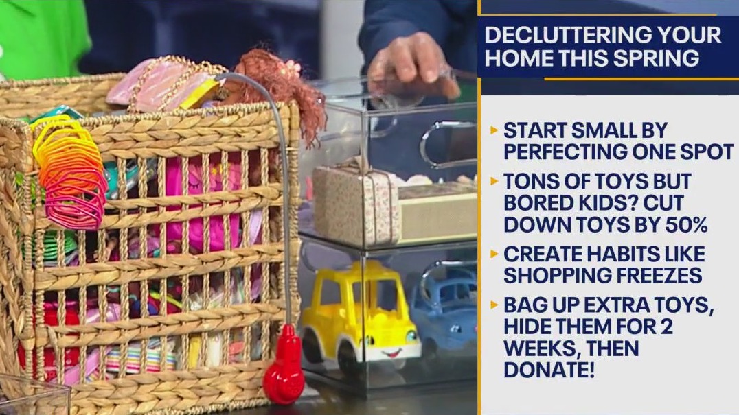 Best ways to declutter and organize your home this spring