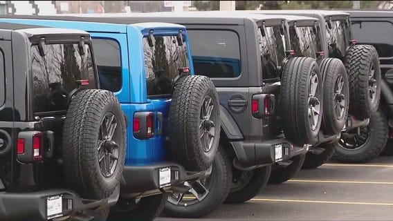 Chicago area dealerships react to Trump's auto tariffs