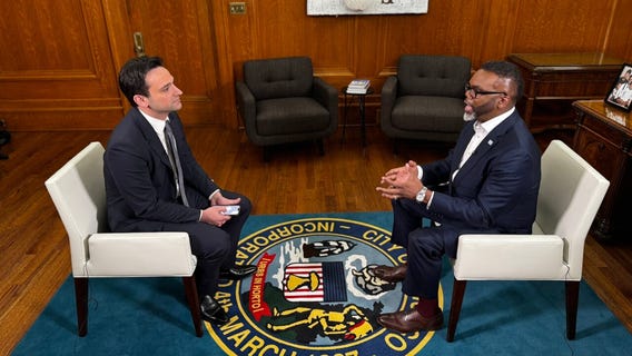 Chicago Mayor Brandon Johnson talks Trump, CPS contract and more