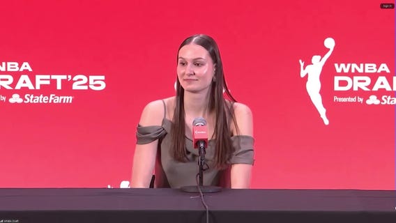 Chicago Sky's Aj?a Sivka talks being selected No. 10 overall