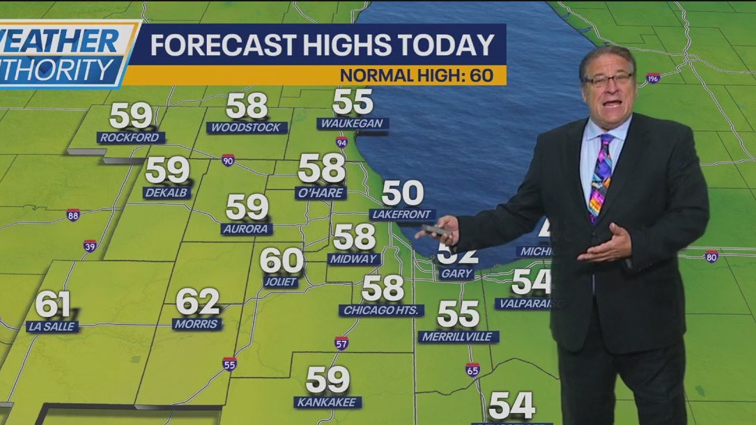 Chicago Weather: Cloudy start to Saturday with high temps close to 60 ...