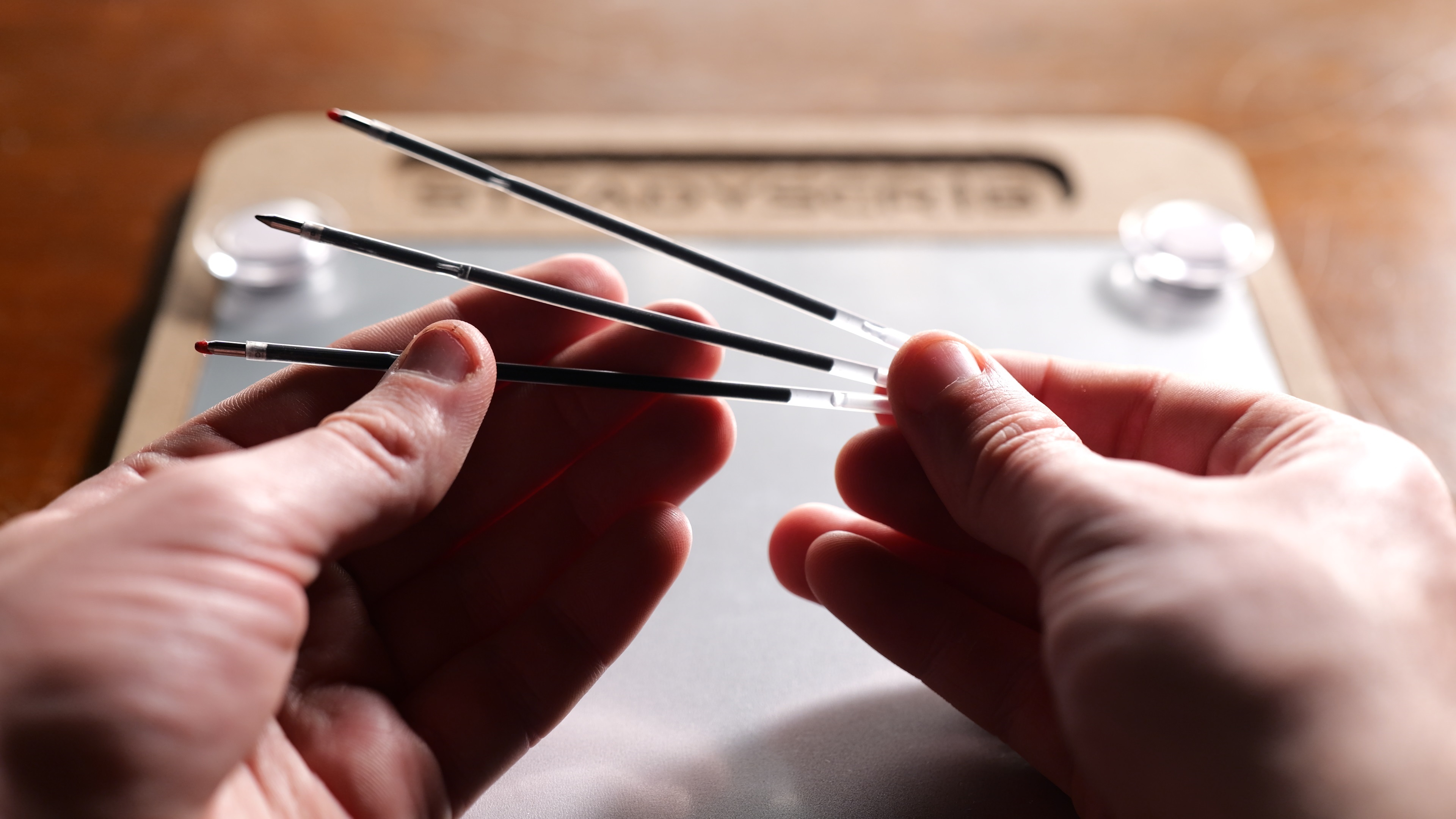 2 friends from Northwestern created a pen to help people with Parkinson?s write again