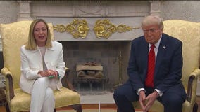 'We'll make the deal for them': Trump meets with Meloni amid global tariff tension