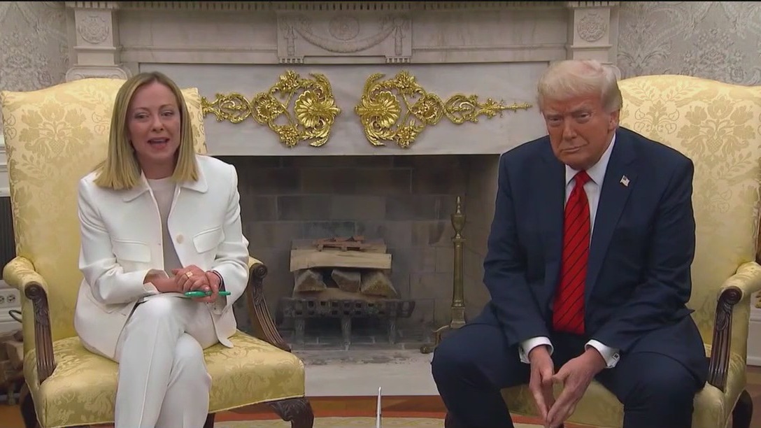 'We'll make the deal for them': Trump meets with Meloni amid global tariff tension