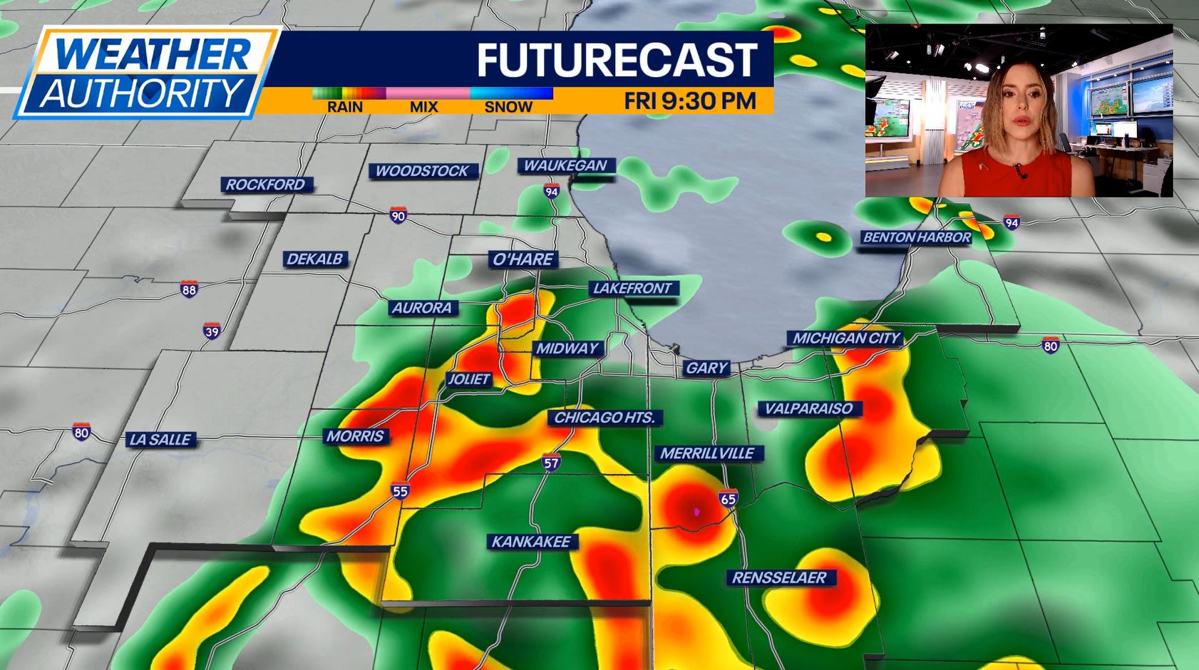 Chicago weather: Storms possible Friday night, big weekend cooldown ahead