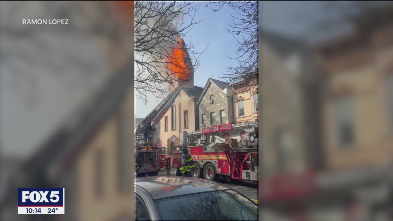 Bushwick community reacts after fire guts 100-year-old church