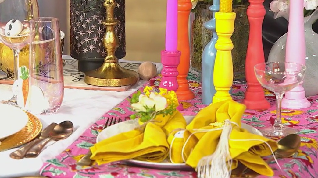 Beautiful DIY tablescapes for Easter & Mother's Day