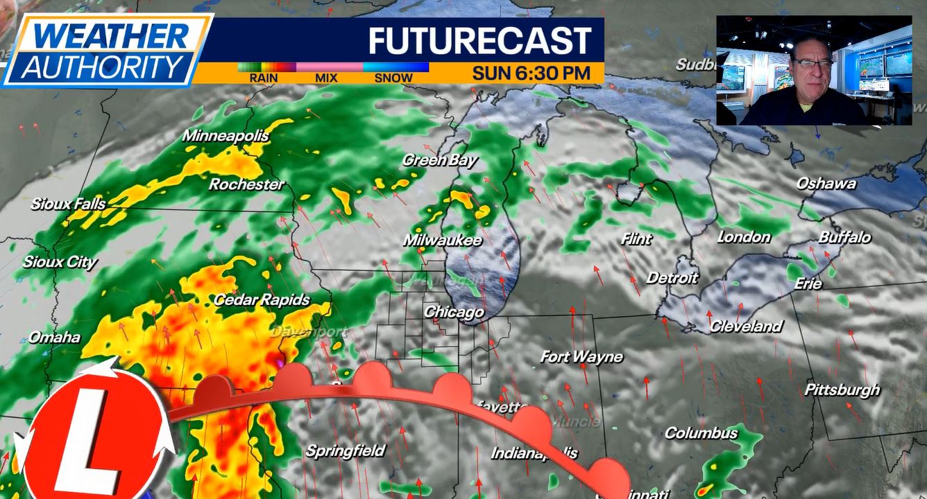 Chicago weather: Showers, thunderstorms possible on Easter Sunday