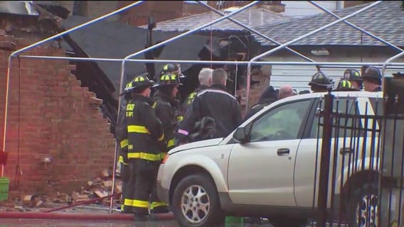 Chicago firefighter hospitalized after battling garage fire in Austin