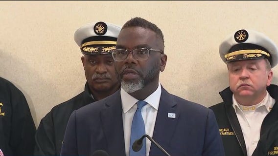 Chicago mayor speaks on fire department captain killed in West Side blaze