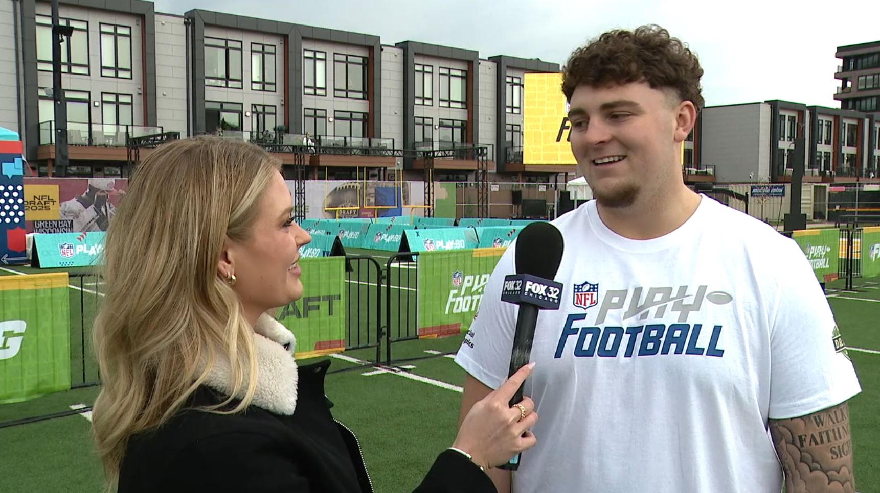 Cassie Carlson goes 1-on-1 with Bears draft prospect Mason Graham