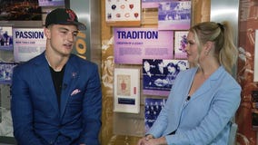 Cassie Carlson goes 1-on-1 with new Chicago Bears tight end Colston Loveland