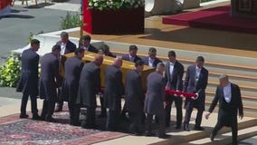 Thousands gather for Pope Francis' funeral service