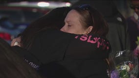 Megan Bos: Family, friends mourn at funeral service, demand justice after suspect's release