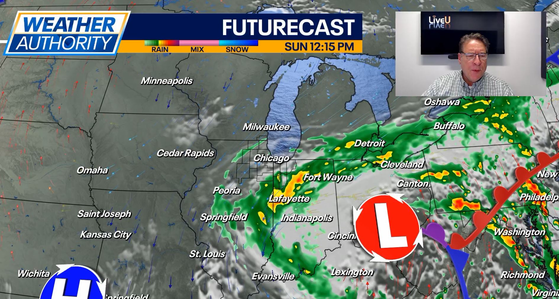 Chicago weather: Chilly temperatures, showers expected through weekend