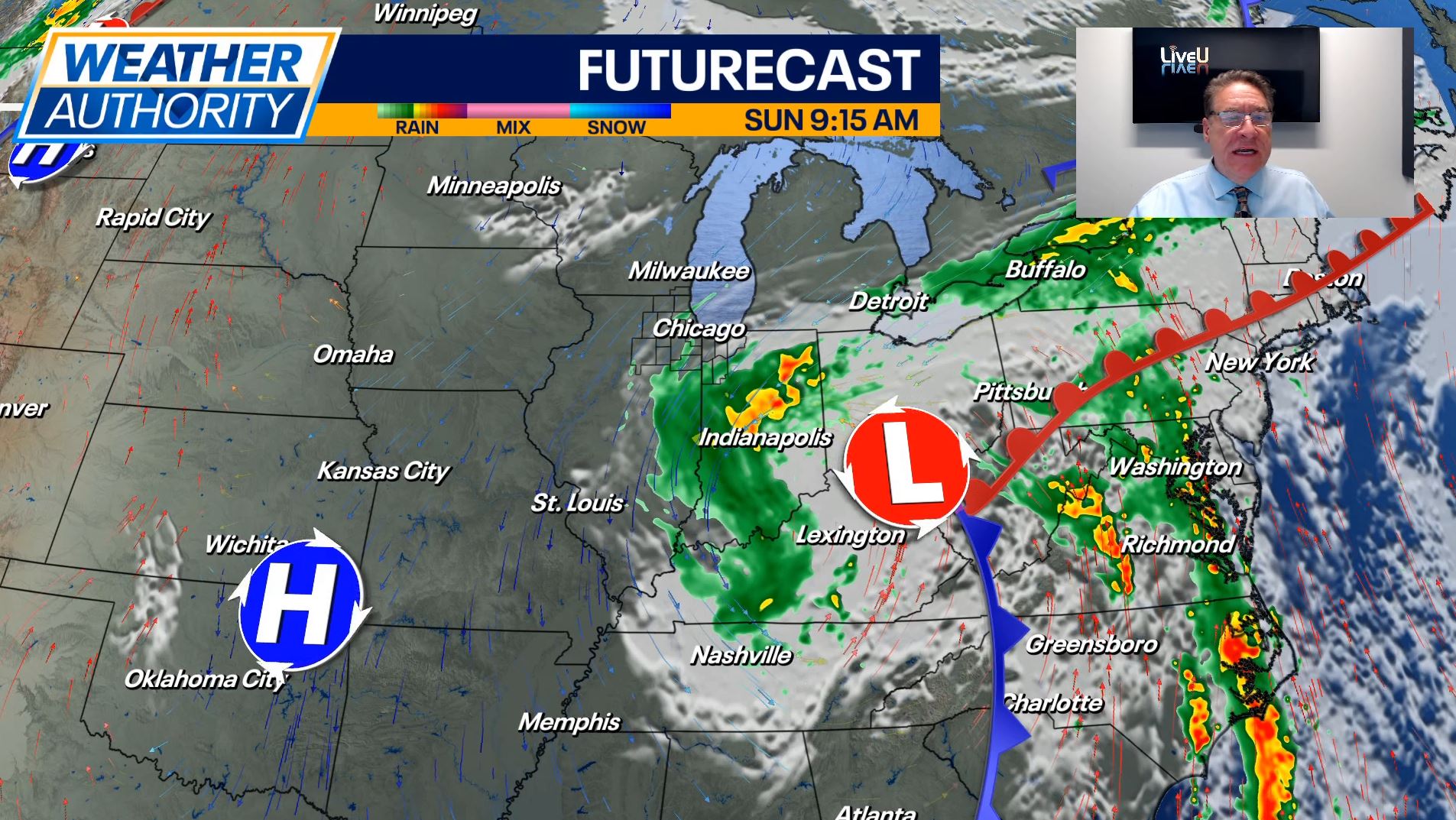 Chicago Weather: Tracking chances of rain later on Sunday