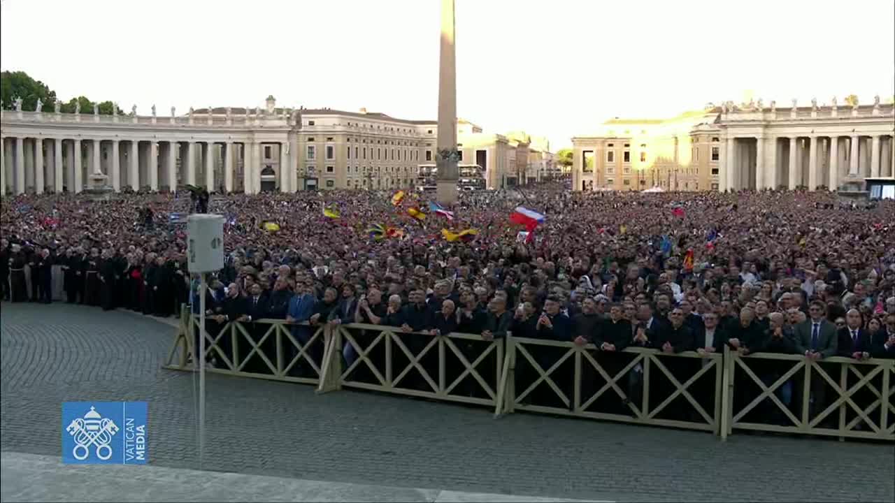 First American pope, Pope Leo XIV, calls for unity