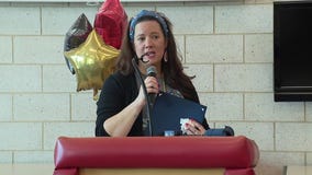 RAW VIDEO: Golden Apple Award presented at Bolingbrook High School