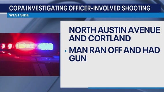 Chicago police officer shoots, injures fleeing person with gun, CPD says