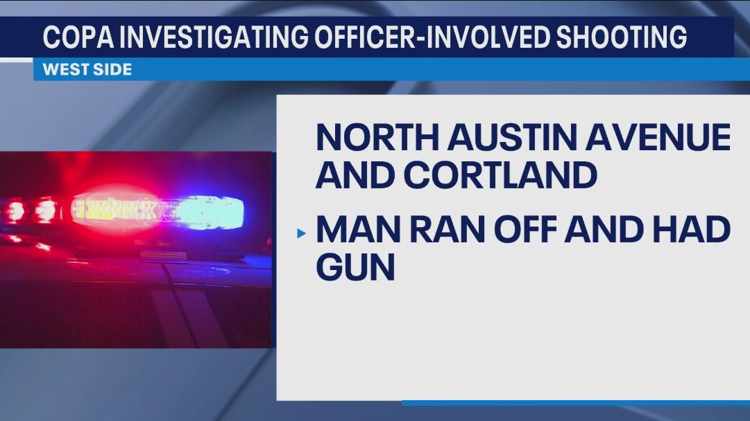 Chicago police officer shoots, injures fleeing person with gun, CPD says