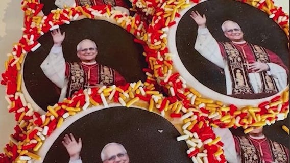 Pope Leo XIV cookies are flying off the shelves at a Chicago-area bakery | ChicagoNOW