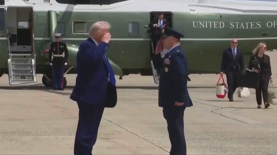 Trump travels to Qatar after accepting gifted plane