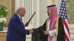 Trump praises relationship with Saudi Arabia on trip to Middle East