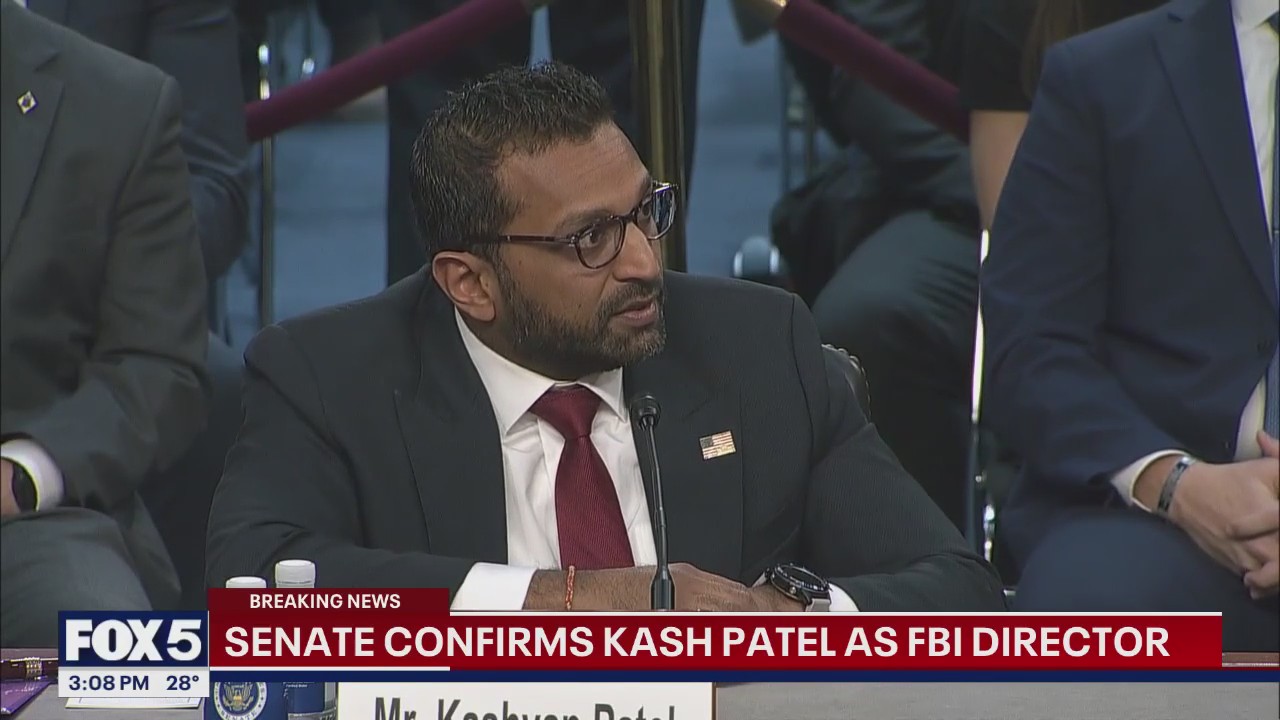 Senate confirms Kash Patel, Hochul decides on Adams | FOX 5 News Block