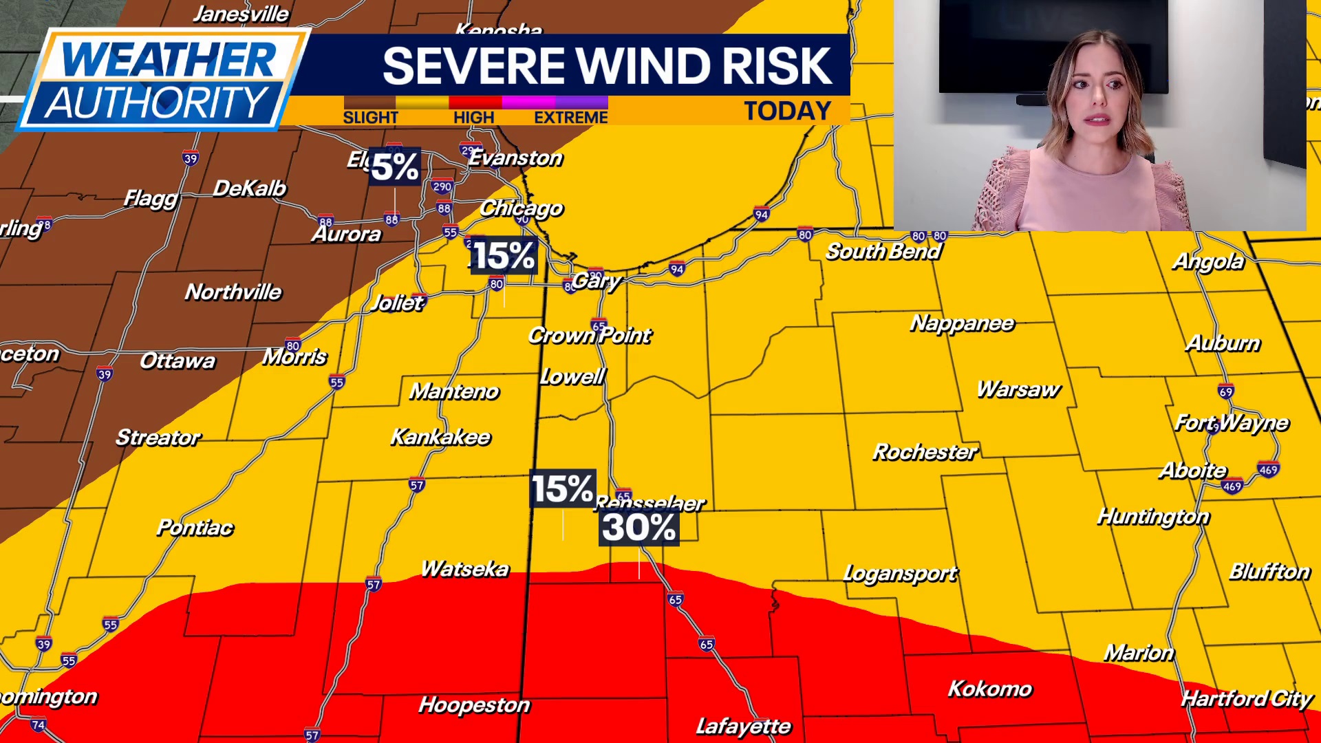 More severe storms possible tonight
