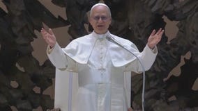 Pope Leo XIV vows to make 'every effort' to achieve peace in the Middle East