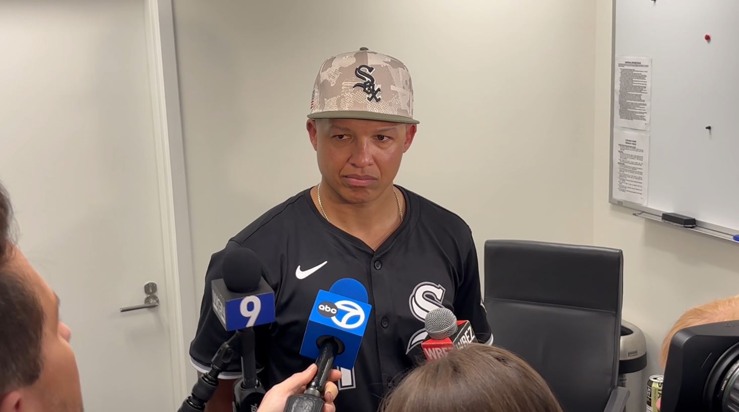 White Sox manager Will Venable talks Game 1 of the Crosstown Classic
