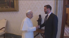 Vance delivers Bears jersey to Pope Leo XIV