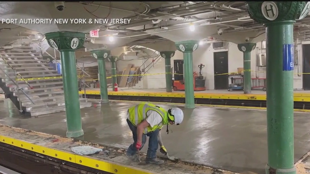 Hoboken PATH station reopens on schedule