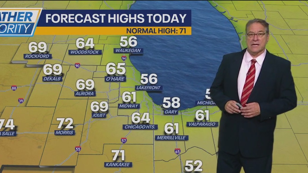 Chicago Weather: Sunshine, temps in the 60s for your Sunday