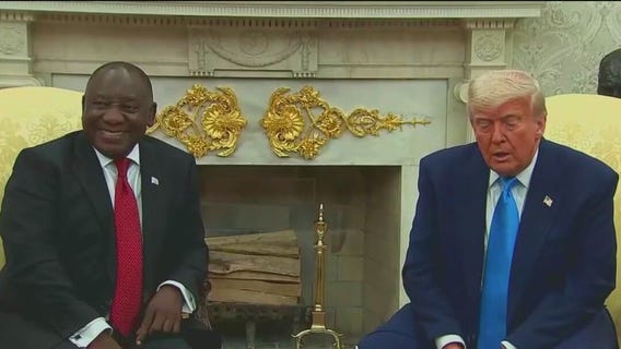 South African President challenges President Trump