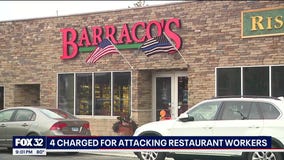 4 suburban men allegedly attacked Barraco's employees in Mount Greenwood
